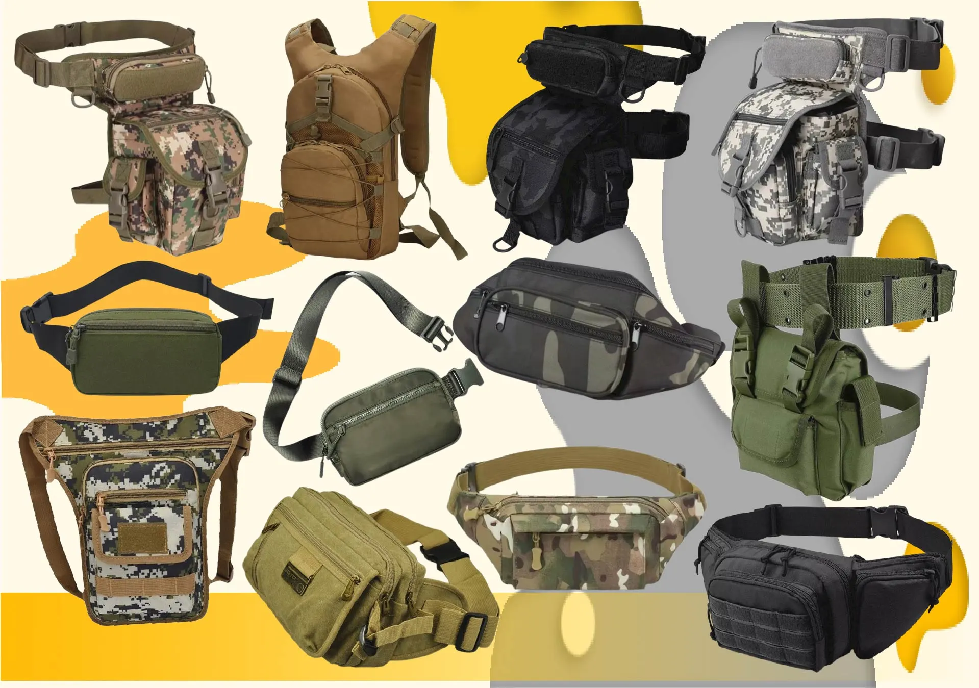 Riñoneras para militares