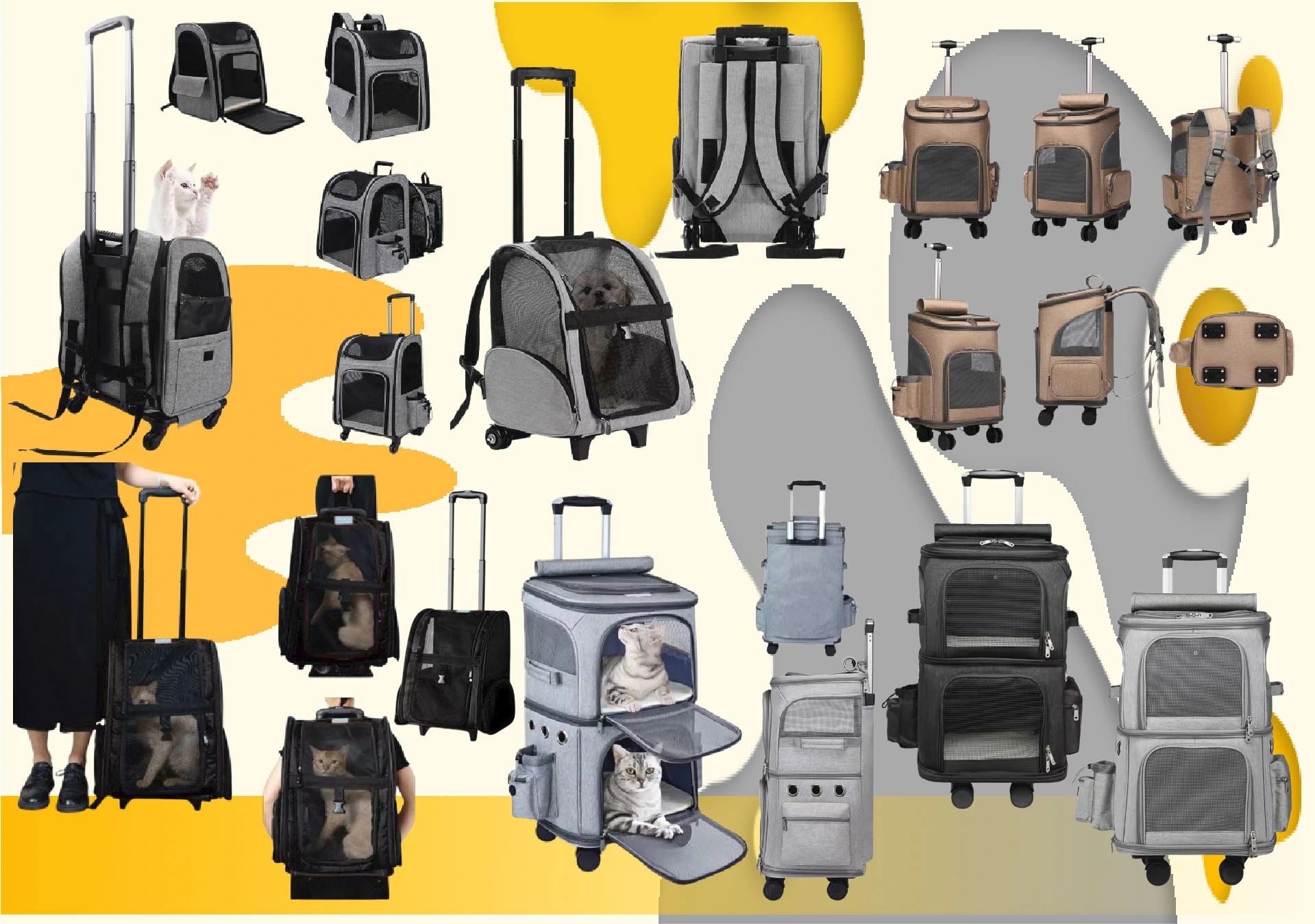 Transportadores con ruedas